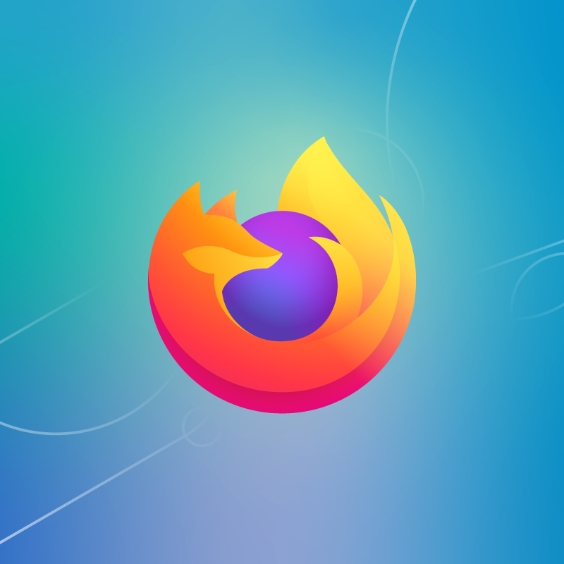 A picture of the logo of the firefox browser.